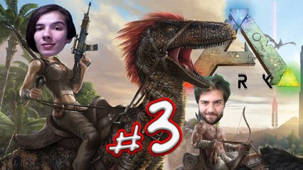 Dinozorlar Kapışıyor - ARK  Survival Evolved #3 / Han Kanal