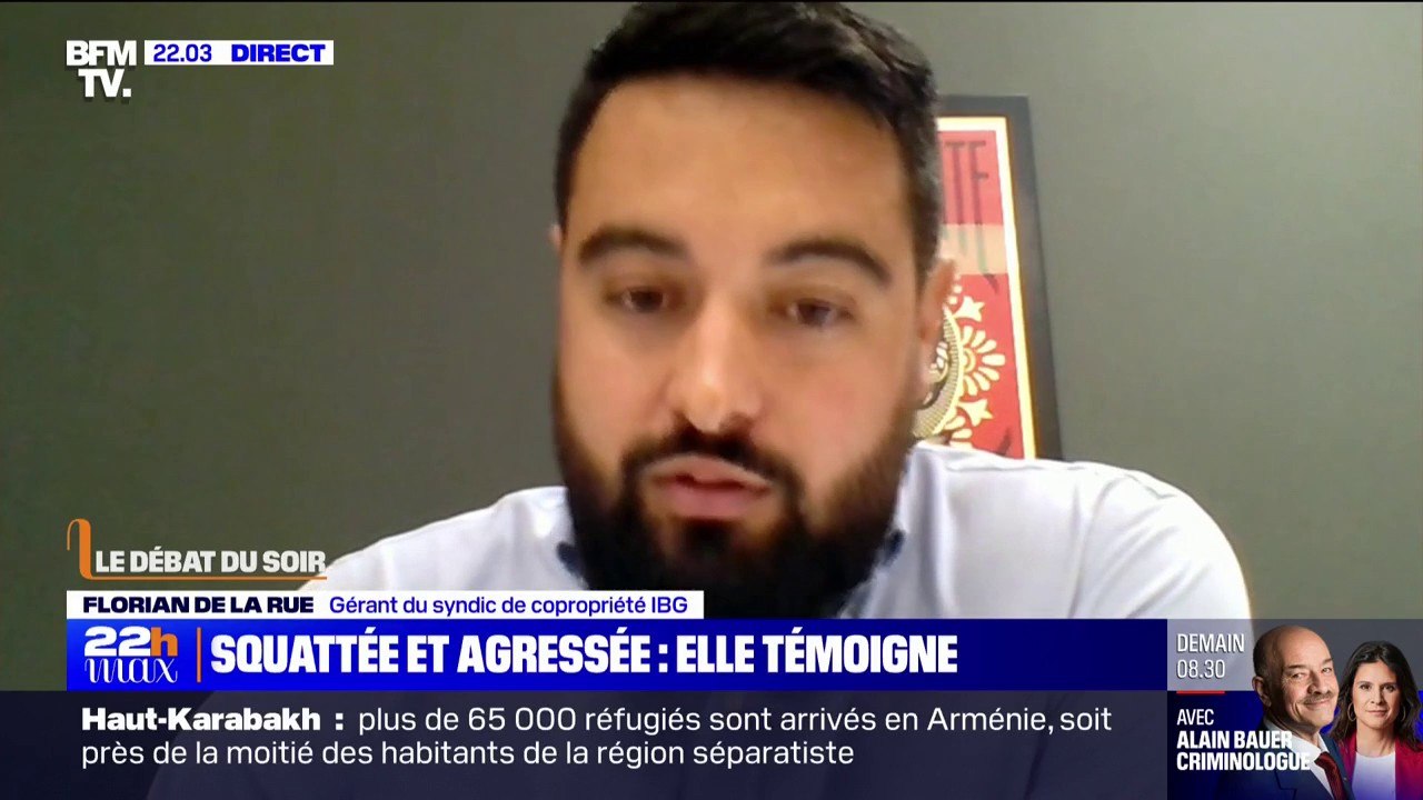 Appartements squattés à Annemasse: "Avant, ce n'était que les parties communes et, depuis septembre, ils se sont dit que les appartements leur appartenaient", explique Florian de la Rue (gérant du syndic de copropriété de l'immeuble)