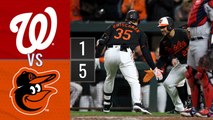 Resumen Nacionales de Washington vs Orioles de Baltimore / MLB 27-09-2023