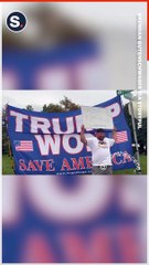 Trump Supporters and Protesters Clash in Michigan