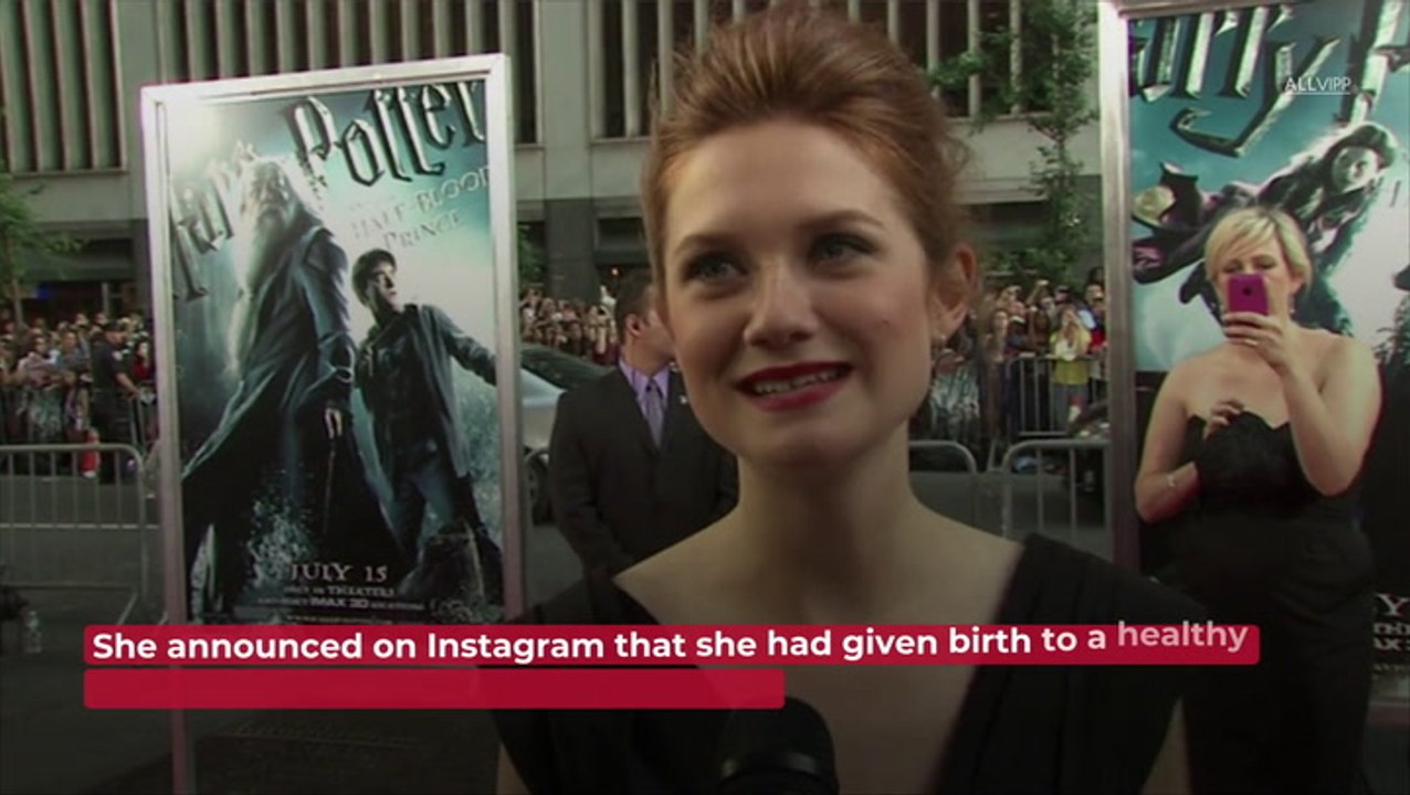 Magical! "Ginny Weasley" Star Bonnie Wright Is A Mother!