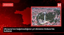 Ukrayna'nın bağımsızlığının yıl dönümü Ankara'da kutlandı