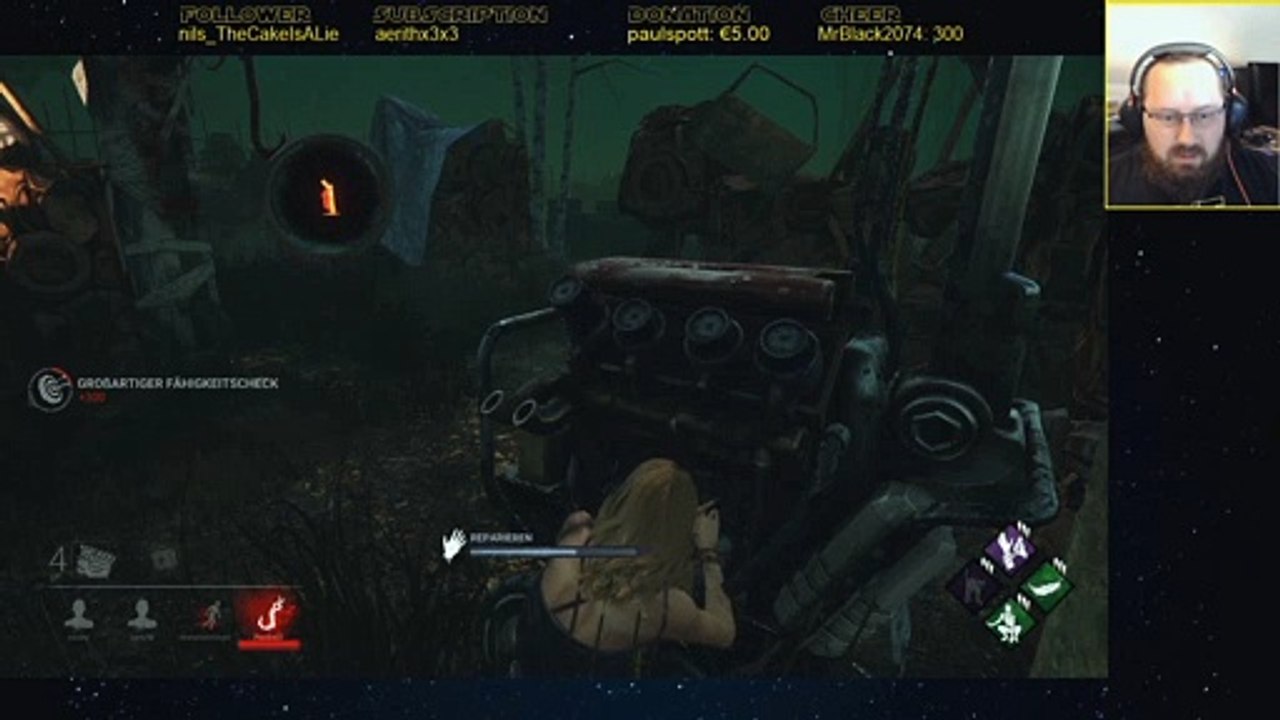 Opfer mit Erfolg. Dead by Daylight #597