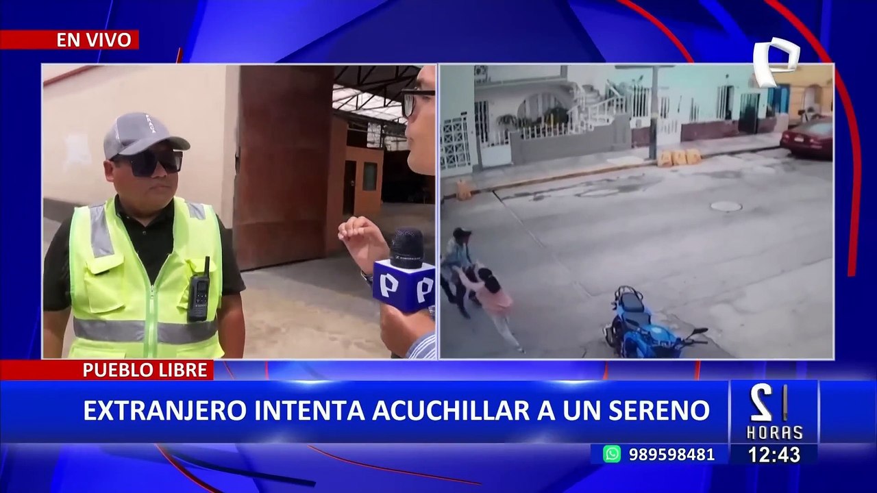 Extranjero es acusado por intento de homicidio: intentó acuchillar a sereno