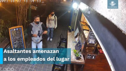 Cafetería sufre asalto por segunda ocasión en la Condesa