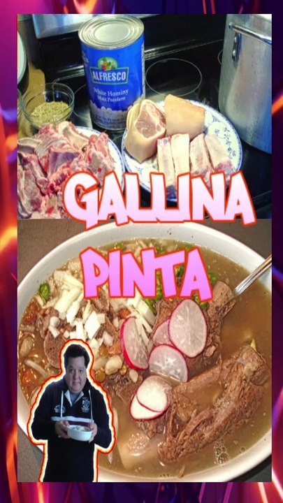 SOPA GALLINA PINTA NORTEÑA DELICIOSA #SHORTS