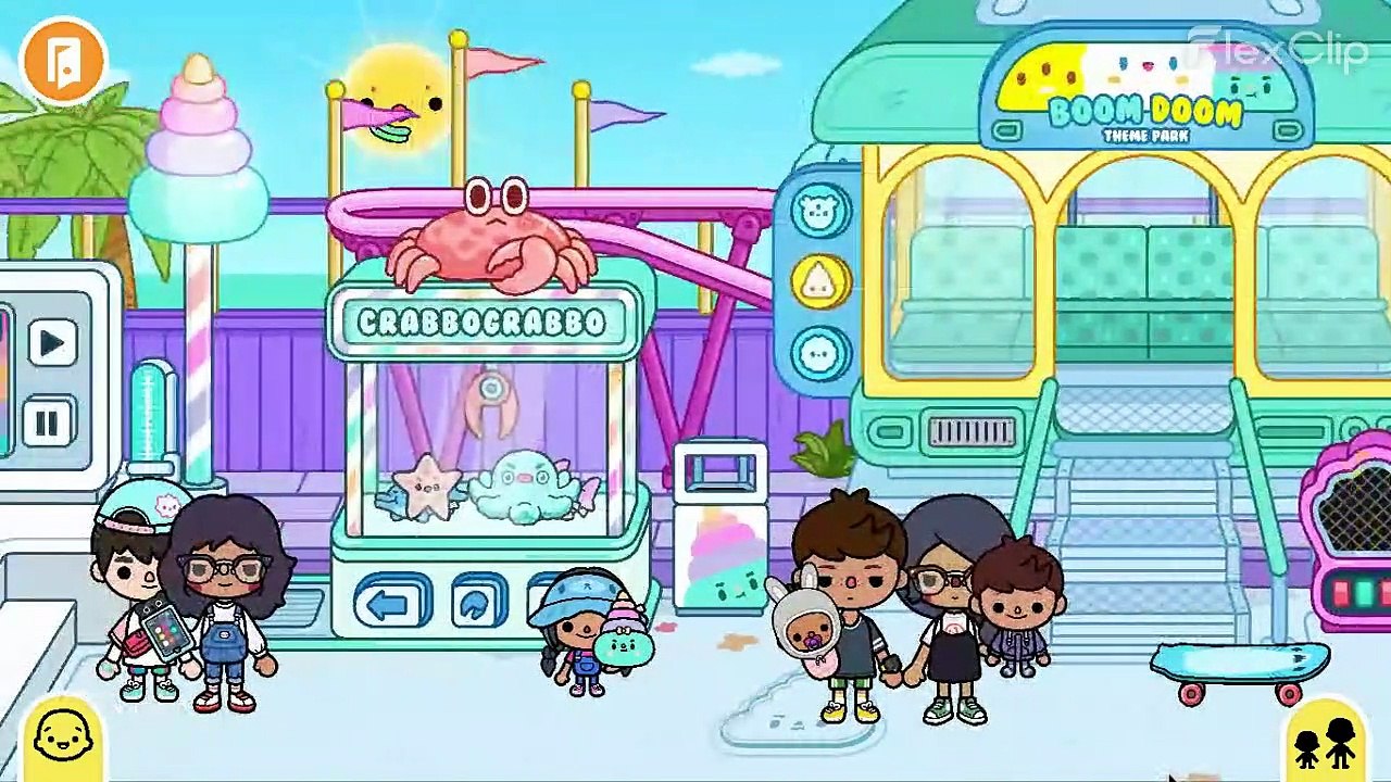 *Were going to a Amusement Park* (having lots of fun) Toca Boca