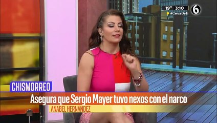 Sergio Mayer reacciona al libro de Anabel Hernández