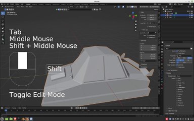 aula_modelação 3D  - edit mode: Edit Mode