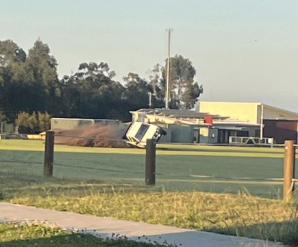 Teens destroy Barden Ridge playing fields with car burnout
