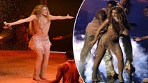 Shakira gives show-stopping Video Vanguard performance at VMAs 2023