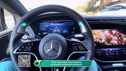 EUA Mercedes lança sistema de direção autônoma avançado