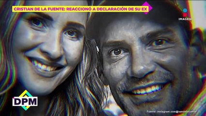 Cristian de la Fuente aclara si su exesposa perdonó su infidelidad