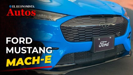 Checo Pérez presenta los Mustang Mach-E de Ford en México