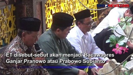 Ziarah ke Makam Pendiri NU di Jombang, Erick Thohir Santer Disebut jadi Bacawapres