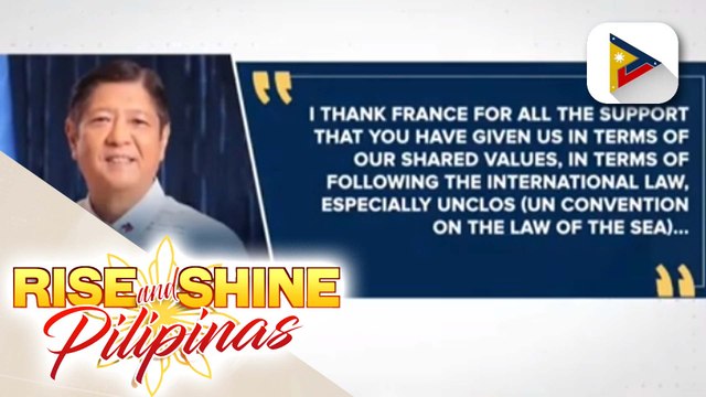 Isyu sa West PH Sea, kabilang sa napag-usapan nina PBBM at French Pres. Macron