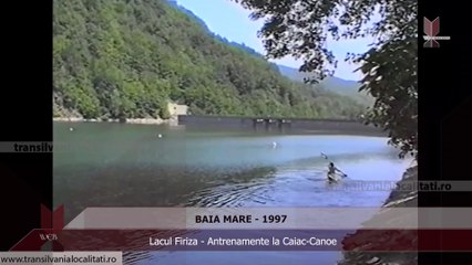 BAIA MARE  (1997) - Lacul Firiza - Antrenamente la Caiac-Canoe