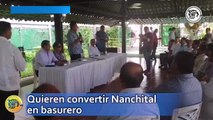 Quieren convertir Nanchital en basurero acusa Héctor Yunes