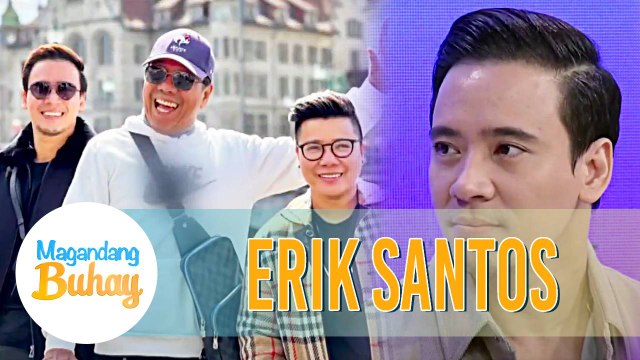 Erik's European trip with his father | Magandang Buhay