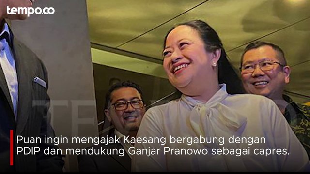 Rencana Puan Maharani Temui Kaesang, akan Ajak Bergabung dengan PDIP