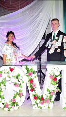 Peruana se casa con misionero americano.