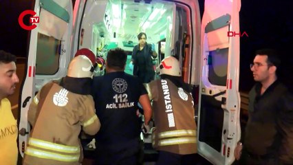 Yer İstanbul... Kaza sonrası taksi şoförünün sayıklaması ekipleri alarma geçirdi