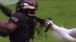 Football player tackled by his long hair during game, sparks fan controversy over legal or not