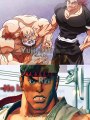Yujiro (Baki The Grappler) Vs Ryu (Street Fighter) - Baki the Grappler グラップラー刃牙