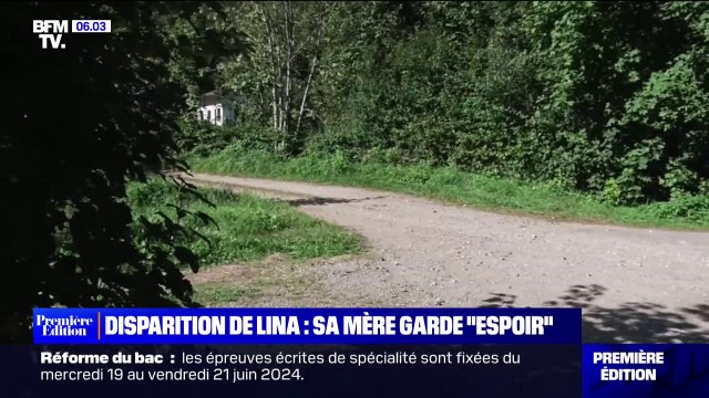 Disparition de Lina: toujours aucun indice près d'une semaine après la disparition de la jeune fille