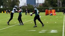 Eagles practicing on Sept. 28, 2023 leading up to Week 4 game vs. Commanders