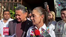 López Obrador y Sheinbaum salieron en defensa de Harfuch por tema Ayotzinapa