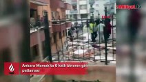 Ankara'da doğal gaz patlaması! 1 kişi hayatını kaybetti