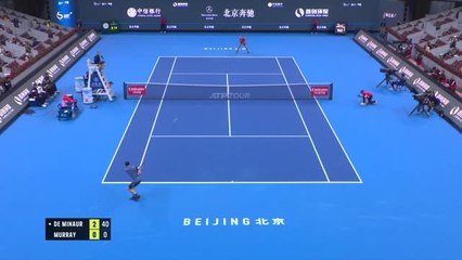 Pékin : De Minaur remporte un gros combat face à Murray