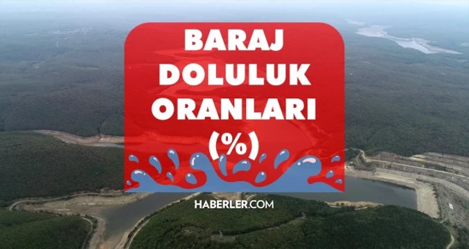 İstanbul'un kaç günlük suyu kaldı? İSKİ İstanbul güncel baraj doluluk oranları! 29 Eylül Barajların yüzde kaçı dolu?