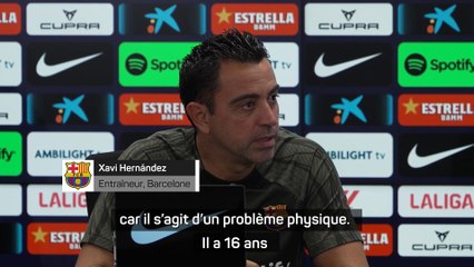 Xavi sur Yamal : "Le football ne se joue pas uniquement quand on a le ballon dans les pieds"
