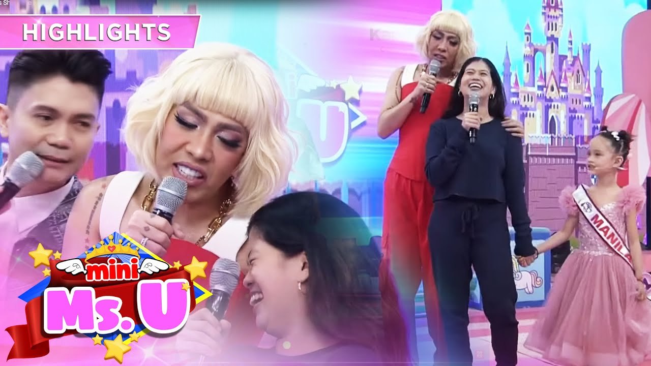 Vice and Vhong tease Mini Miss U Laurence's mommy to sing | It's ...
