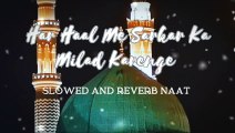 Haar Haal Me Sarkar Ka Milad Karenge  | Slowed and Reverb Naat |