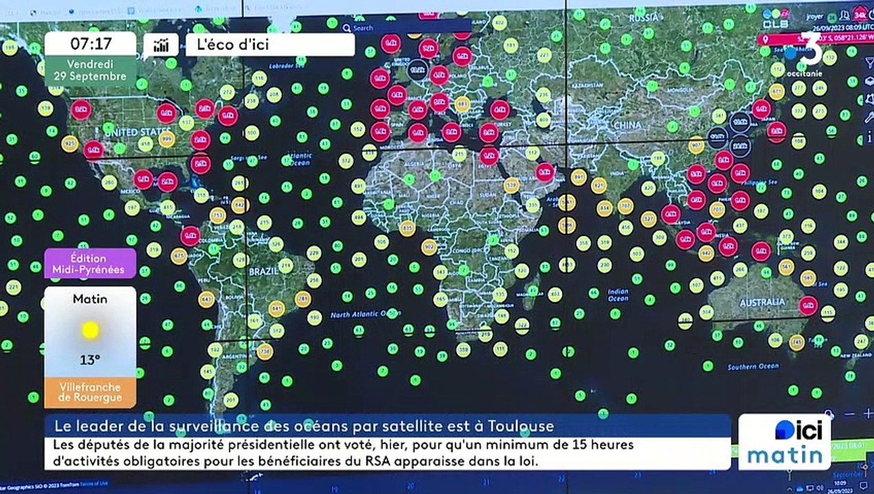 Sophie Besnard, directrice du développement international chez CLS (Collecte Localisation Satellites)