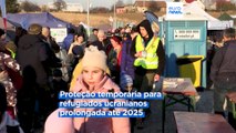 União Europeia garante proteção temporária a refugiados ucranianos até março de 2025