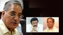 Cauvery జలాల విషయంలో CM లు కూర్చొని మాట్లాడుకొండి అంటూ BJP MP లేఖ... | Telugu OneIndia