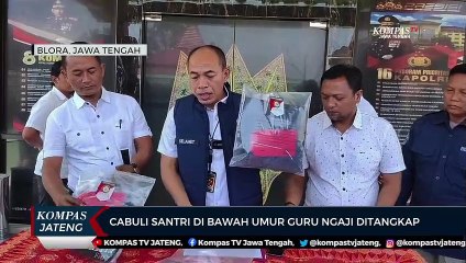 Cabuli Santri di Bawah Umur Guru Ngaji di Blora Ditangkap