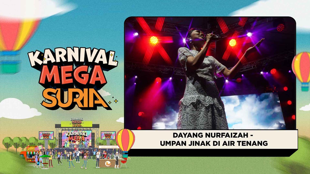 Dayang Nurfaizah - Umpan Jinak di Air Tenang (LIVE) | Konsert Karnival Mega SURIA