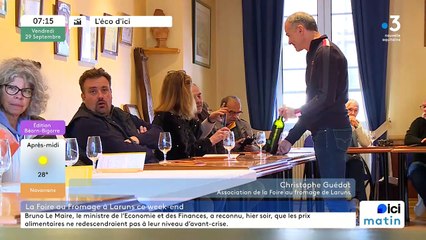 29/09/2023 - Le 6/9 de France Bleu Béarn Bigorre en vidéo