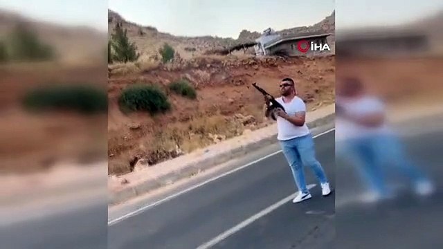 Nusaybin'de düğün konvoyunda magandalar havaya ateş açtı