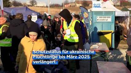 EU verlängert Schutzstatus für ukrainische Flüchtlinge bis März 2025