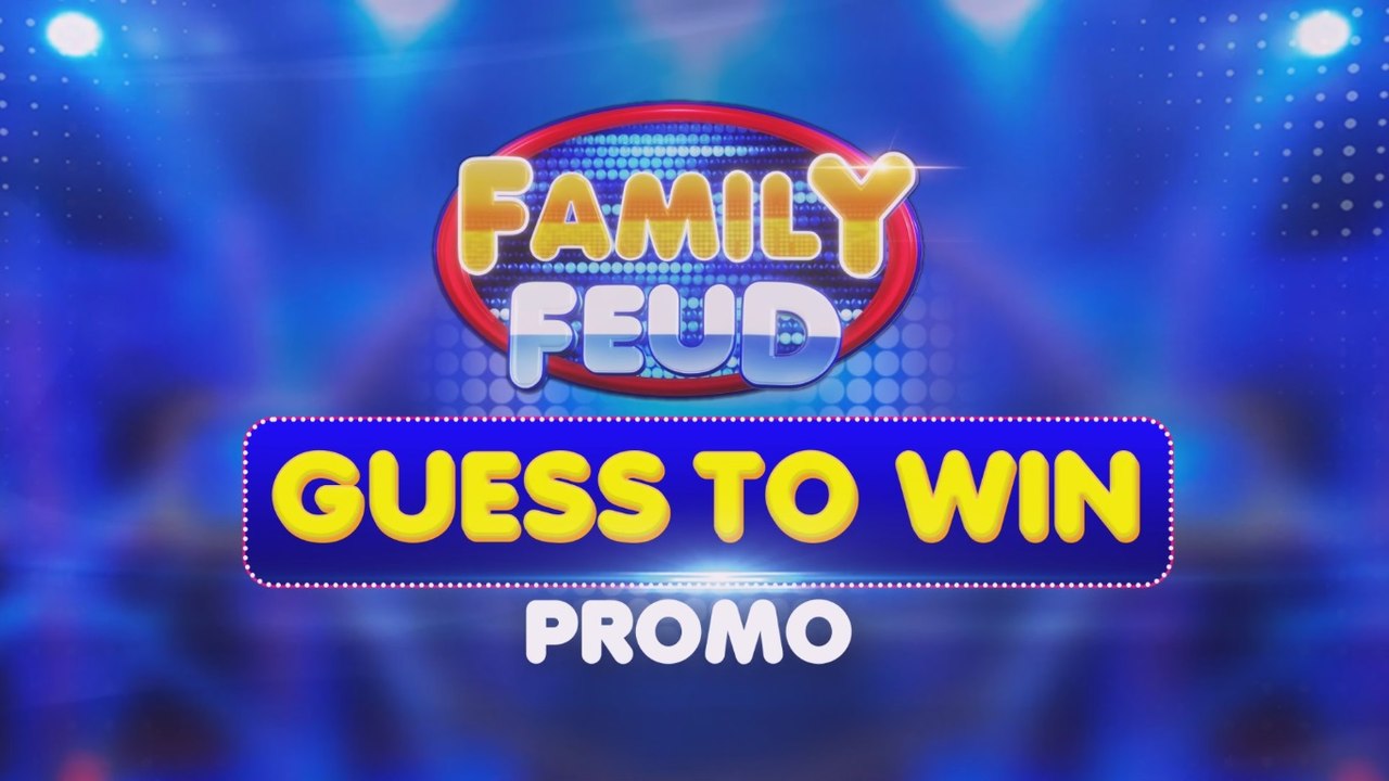 Family Feud: ‘Guess To Win Promo’ is back! - video Dailymotion