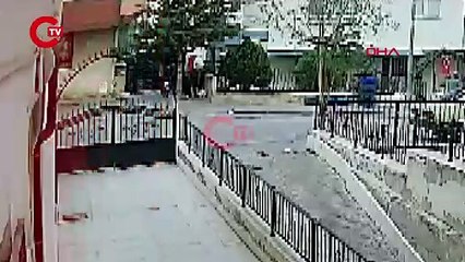 ANKARA MAMAK'TA 1 KİŞİNİN HAYATINI KAYBETTİĞİ DOĞAL GAZ PATLAMA ANI KAMERADA