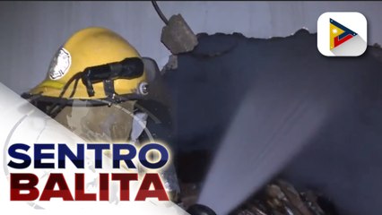 Sunog sa isang warehouse sa Valenzuela, inabot na ng umaga bago makontrol; nasa 200 pamilya, inilikas