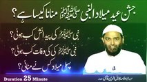 Kya Eid Milad Un Nabi ﷺ Manana Jaiz Hai ya ni By jalaluddin qasmi?