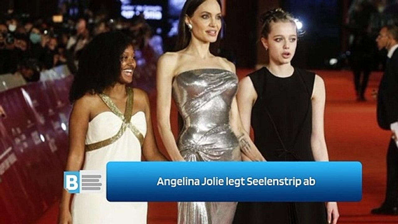 Angelina Jolie legt Seelenstrip ab